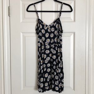 Daisy Print Skater Dress